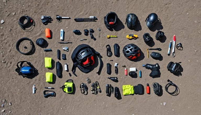 Les accessoires de sécurité pour le VTT à Tignes